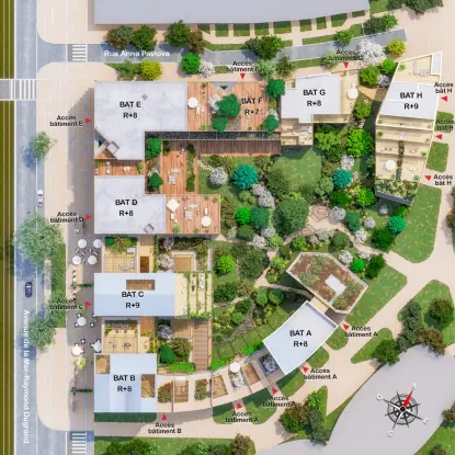 RÉSIDENCE KOROWAI – Immobilier neuf Montpellier – Quartier Port Marianne – République