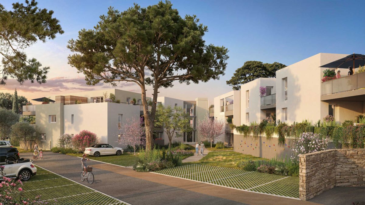 LES SALINES – Immobilier neuf Balaruc-les-Bains – Quartier Village Thermal