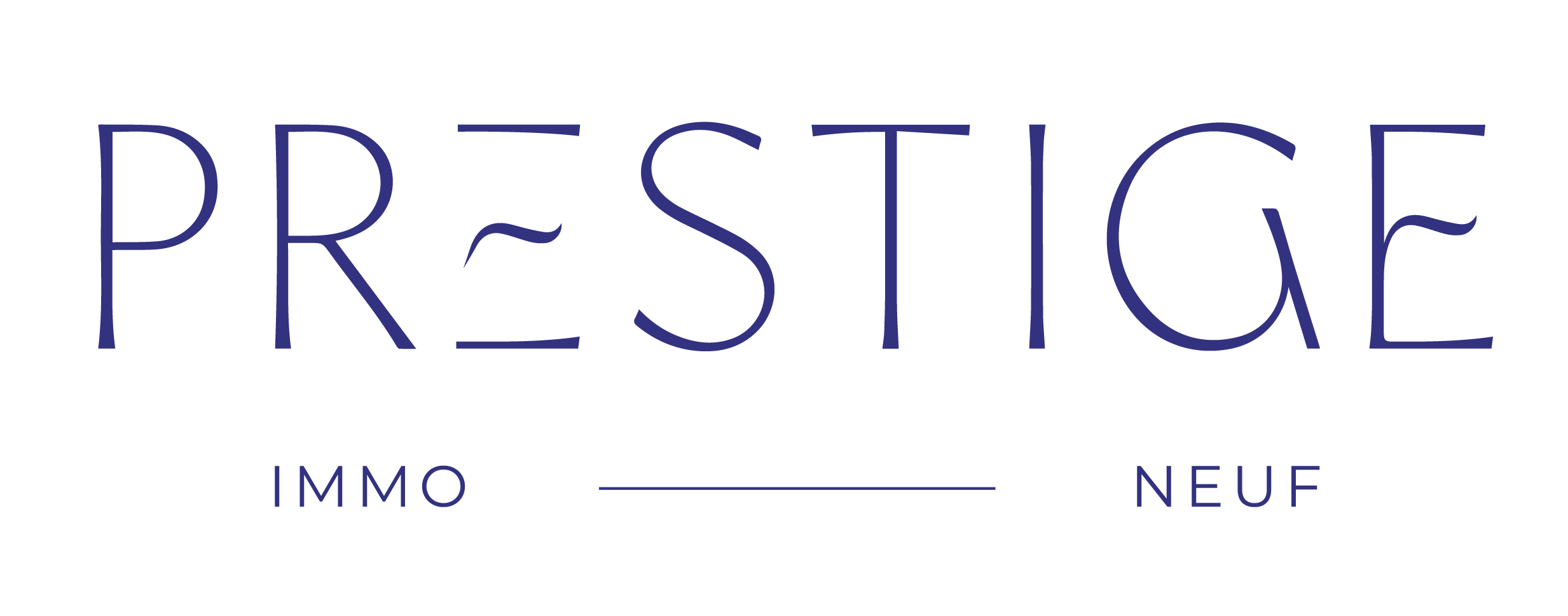 logos prestige slogan bleu