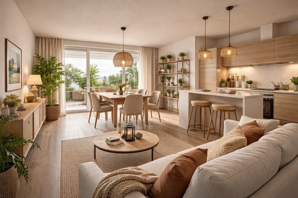 MONTPELLIER MILLENAIRE MAISON 4 PIECES DE 95 m2 AVEC JARDIN