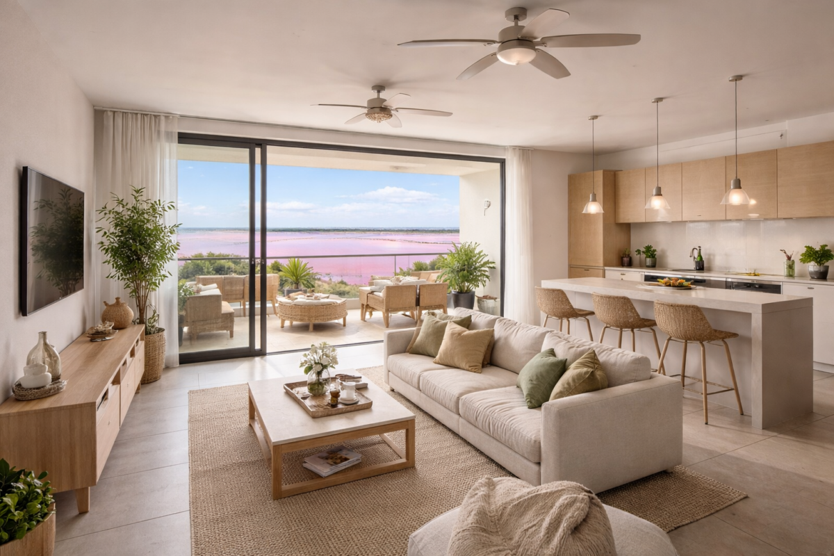 GRAU DU ROI MAGNIFIQUE T4 DE 92M2 AVEC TERRASSE VUE ETANG