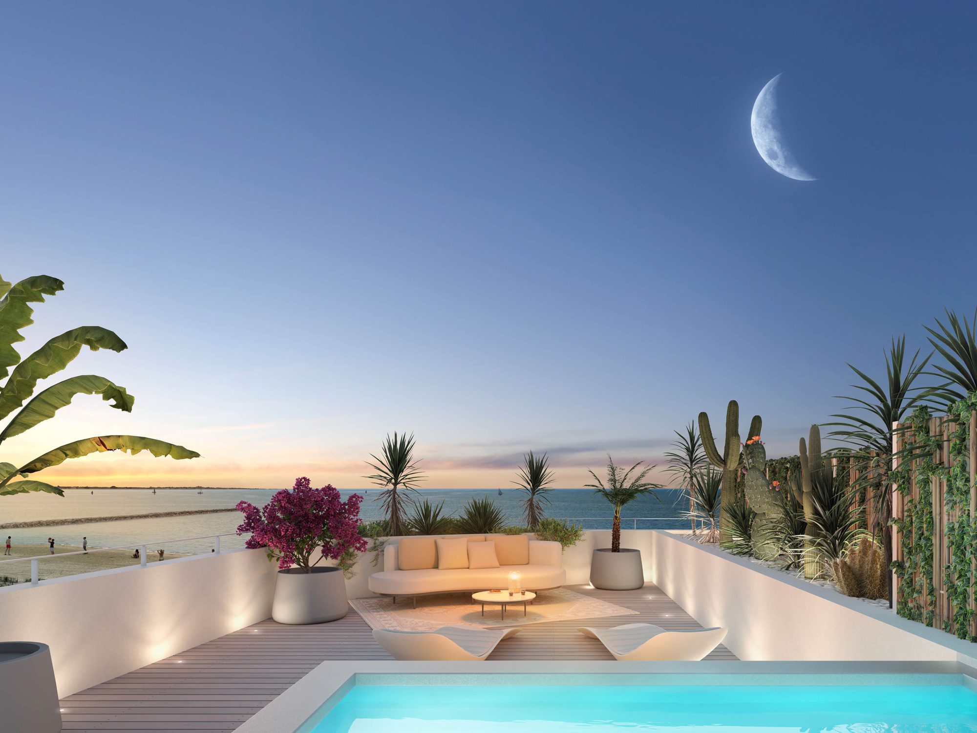 terrasse spa